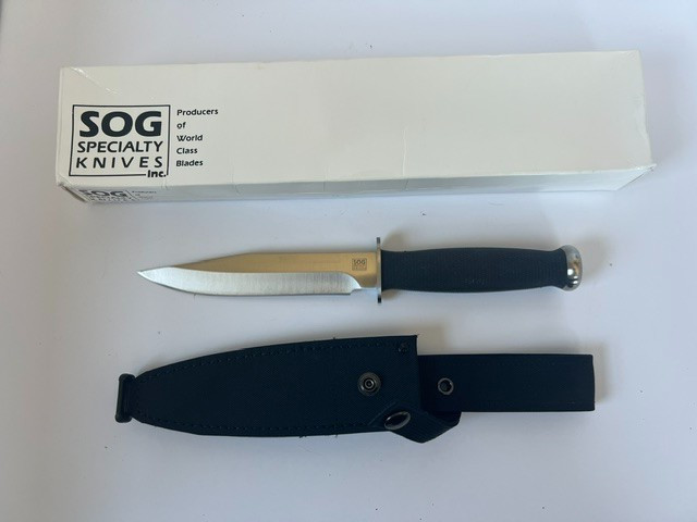 SOG Government (Model S13) fixed-blade combat knife 