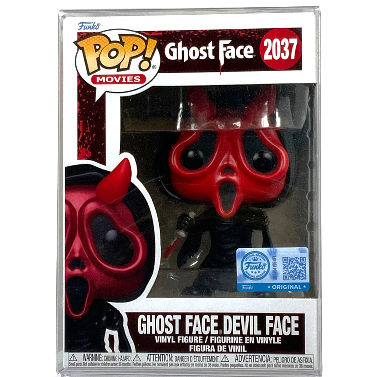 HORROR HALLOWEEN Funko Pop Cave GHOST FACE DEVIL FACE Scream SPECIAL EDITION