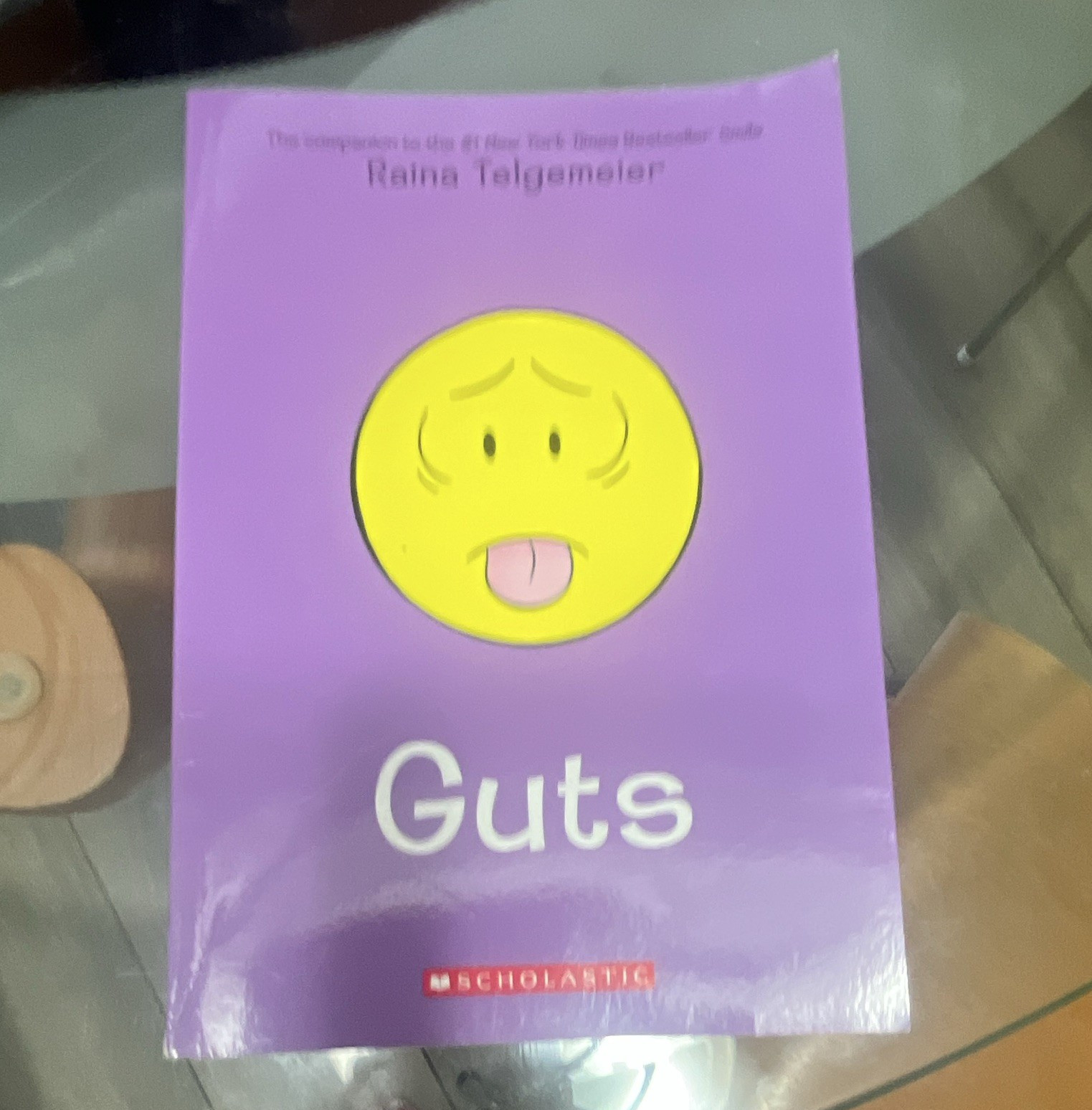 Guts by Raina Telgemeier Scholastic Trade Paperback Graphic Novel