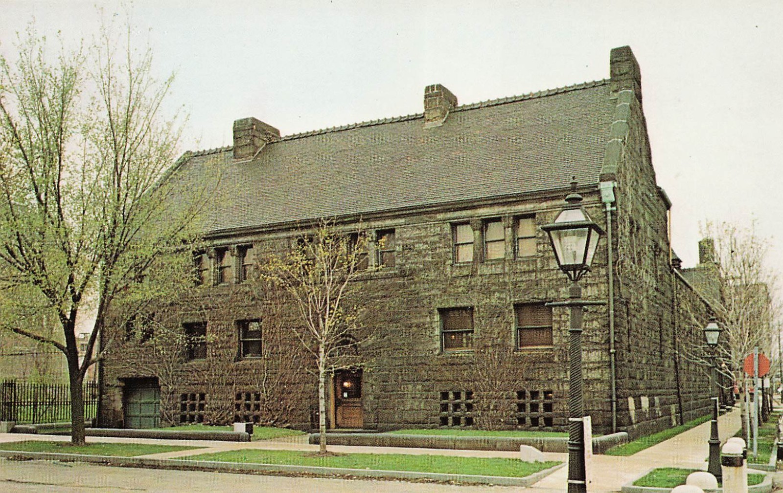 Illinois Chicago Glessner House Prairie Avenue most exclusive Vtg Postcard I29