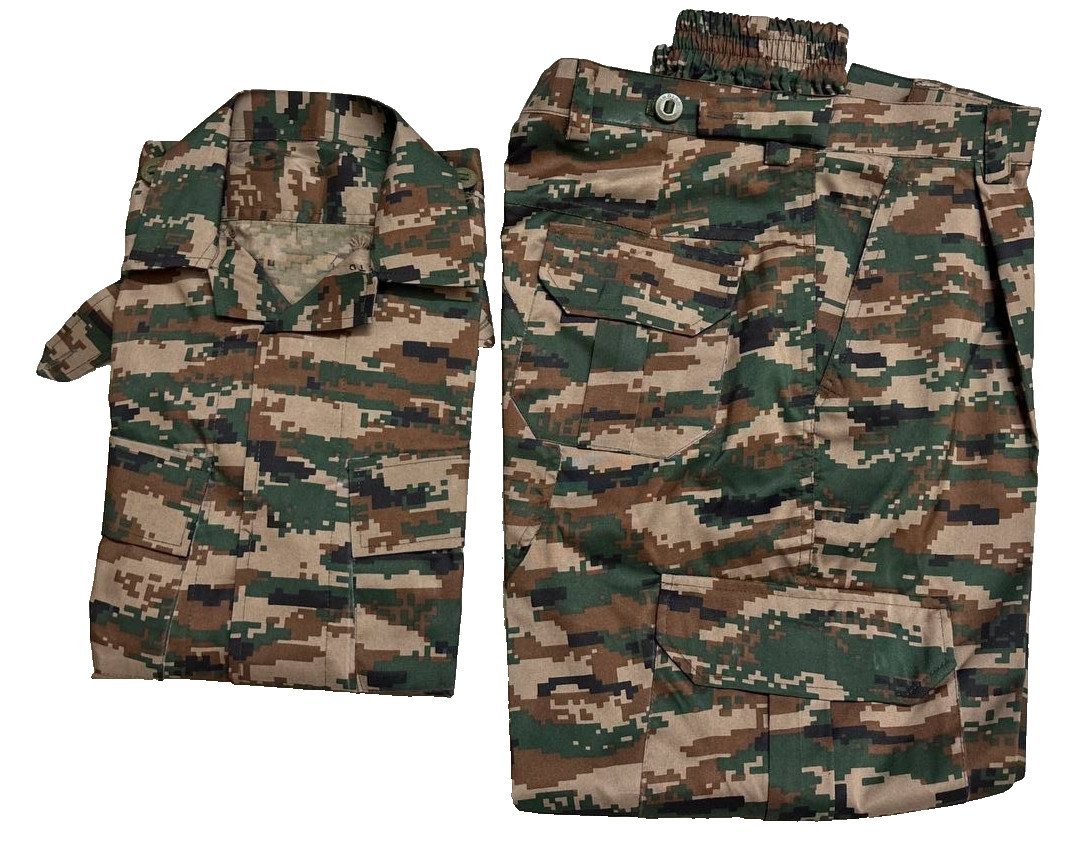 Uniform Militaria Military INDIA ARMY Pant Shirt DRESS Rare Collectible