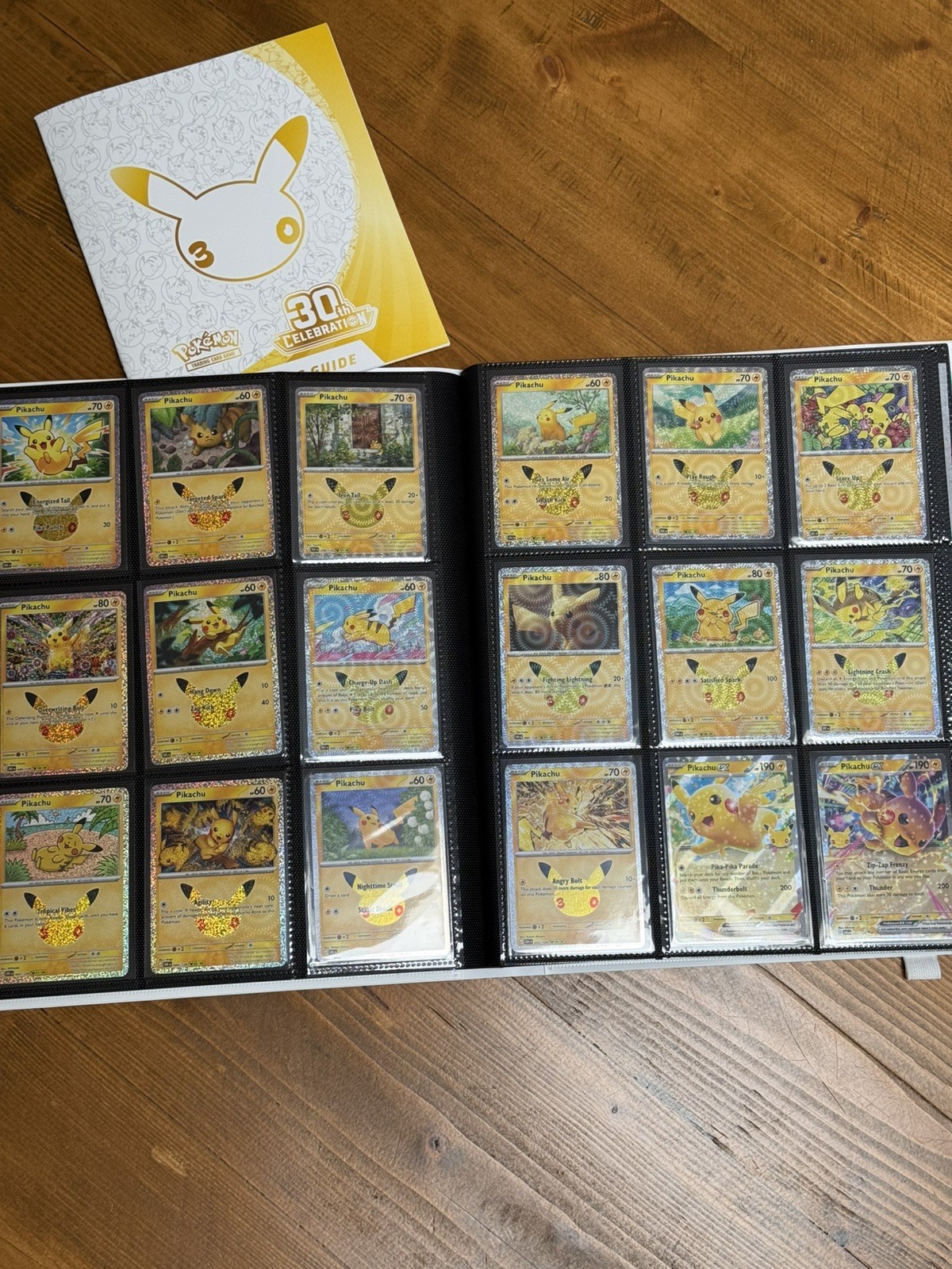 Pokemon 30th Celebration Base Set 100% Complete | All Pikachu’s, Promos & Binder Pokemon 30th Celebration Base Set 100% Complete | All Pikachu’s, Promos & Binder