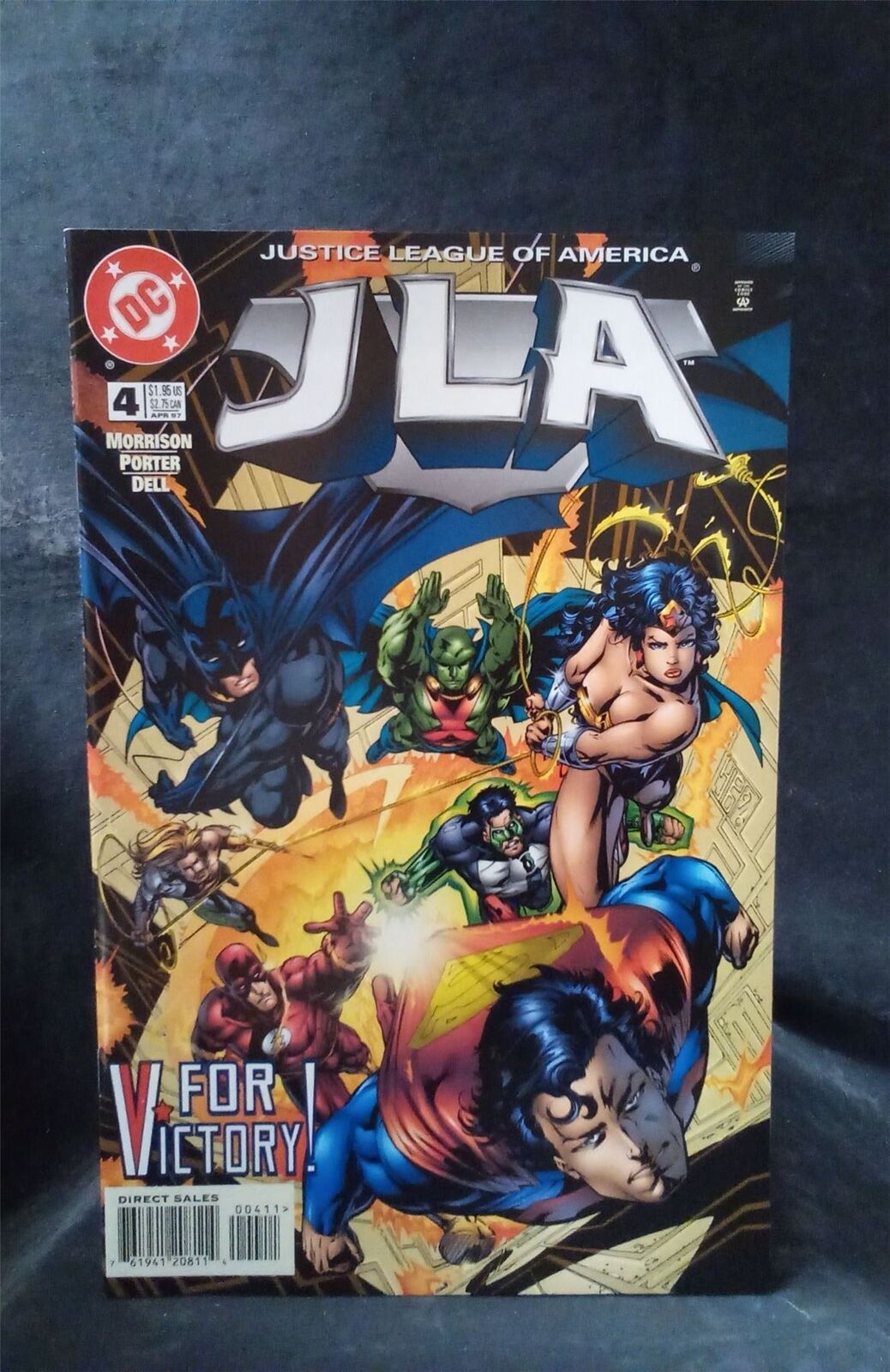 JLA #4 1997 DC Comics Comic Book 