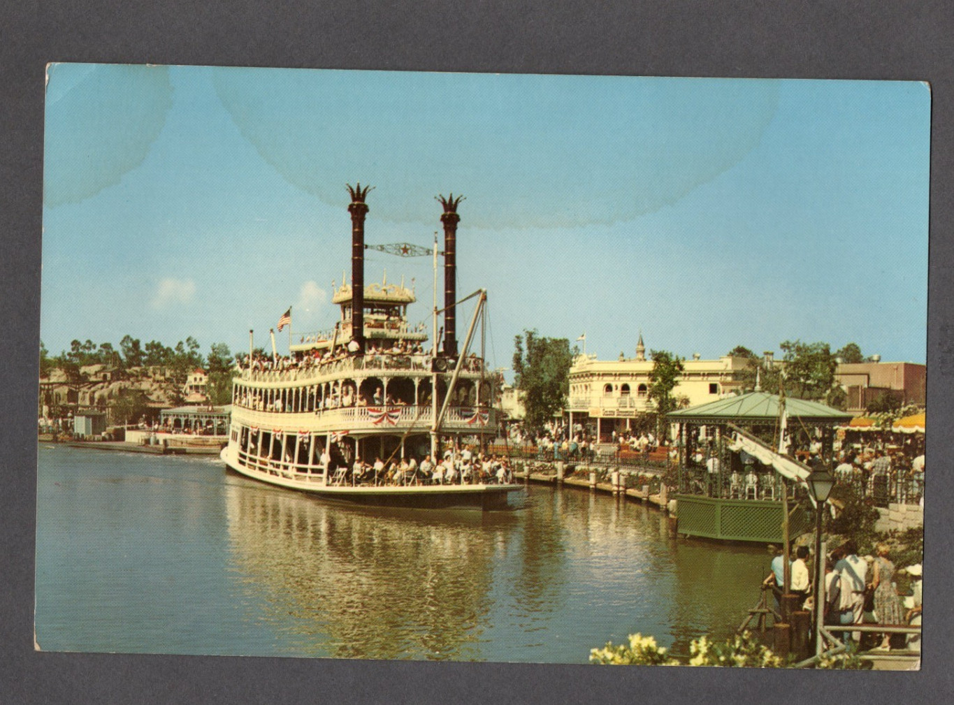 Vintage Disneyland D-201J Mark Twain Riverboat Columbia Ship Continental 