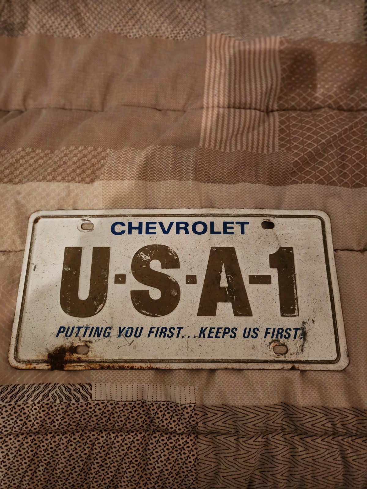 usa 1 license plate