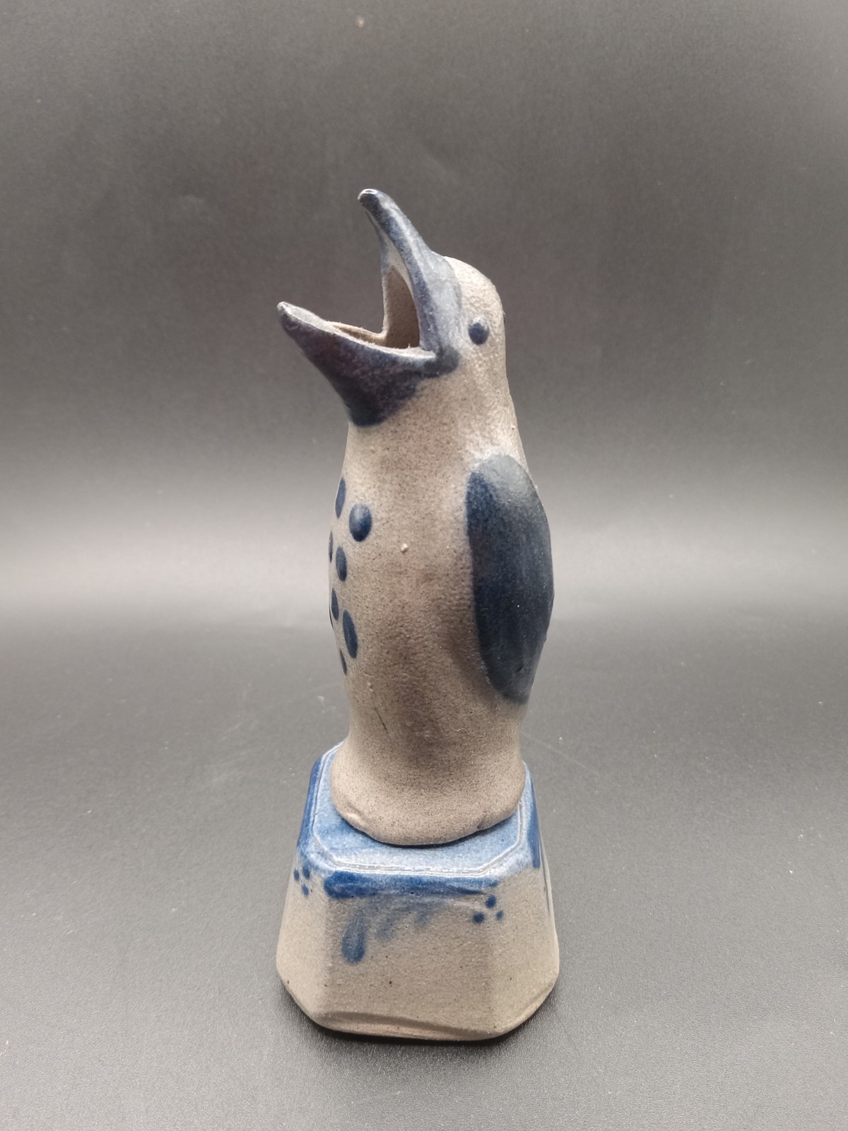 Vintage Rowe Pottery Works Salt Glaze Hand Crafted 5\ Vintage Rowe Pottery Works Salt Glaze Hand Crafted 5\