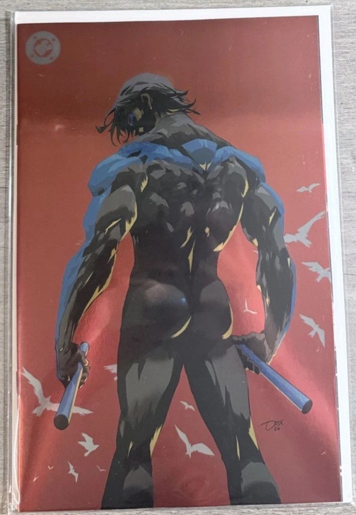 NIGHTWING #142 DEXTER SOY - VIRGIN FOIL VARIANT LTD 800