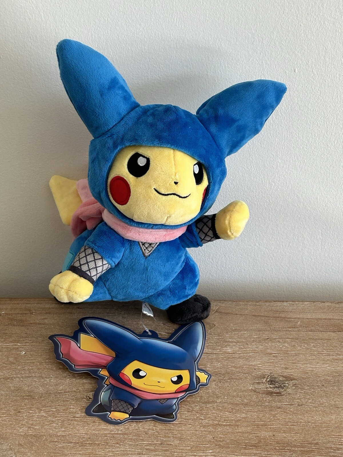 Pokémon Center Tokyo DX Exclusive Ninja Pikachu Plush NEW WITH TAG