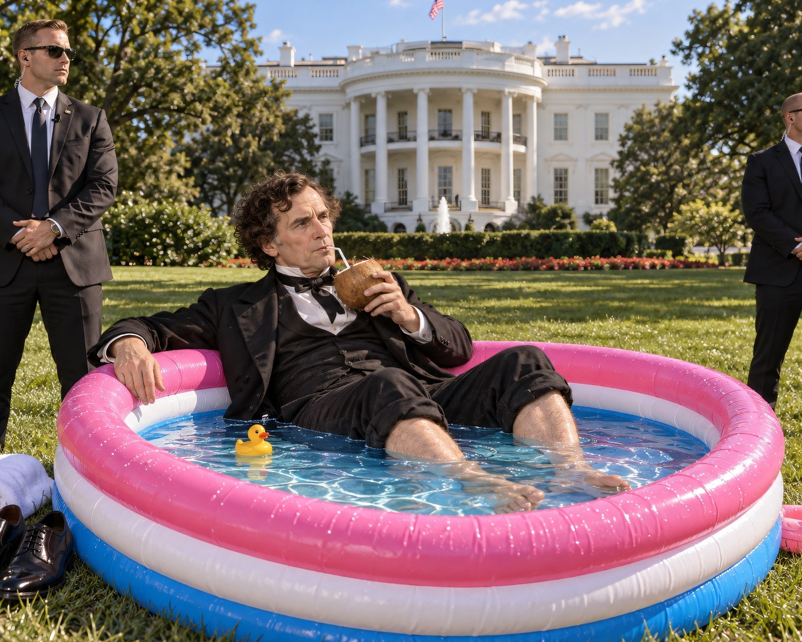 Franklin Pierce Presidential Pool Party AI 8\
