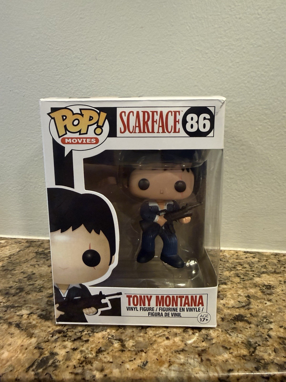Funko Pop Movies: Scarface - Tony Montana #86 - Vaulted (2015) Authentic