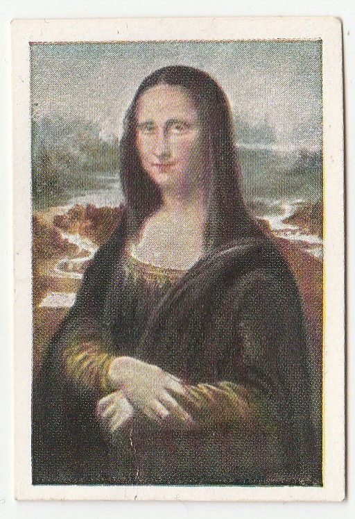 Mona Lisa / Leonardo da Vinci card, JOSETTI Berlin 1927