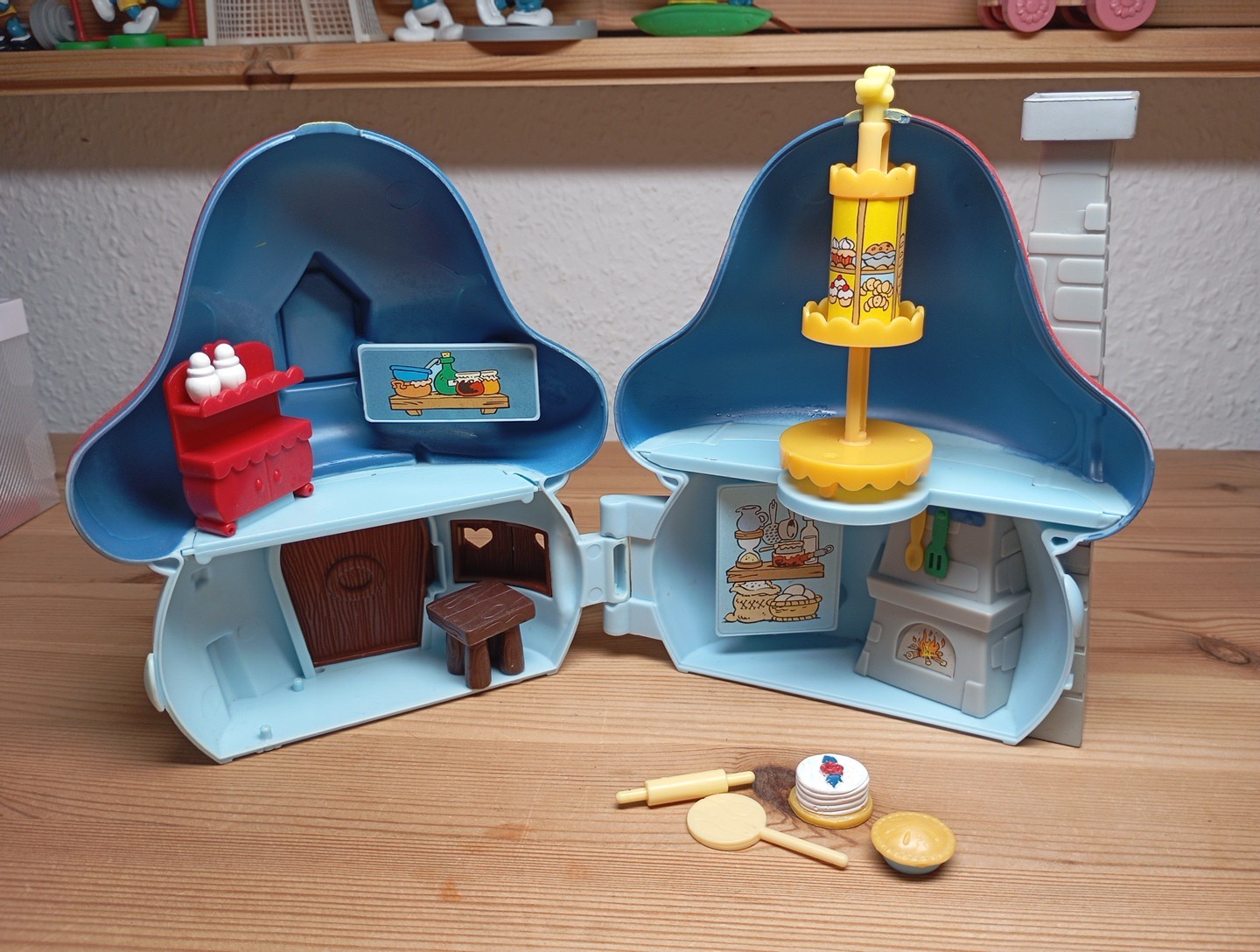 Jakks Pacifics Smurfs House Torti With Accessories, Pop Up, Smurf House