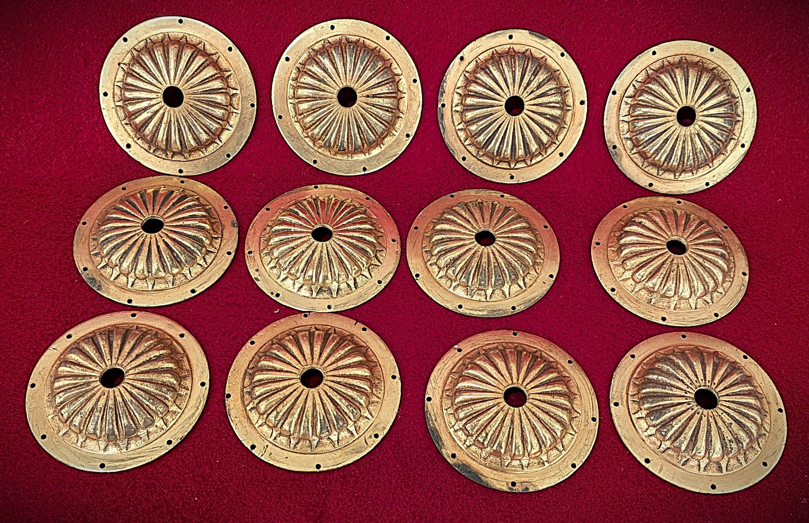Lot of 12 Antique 3\