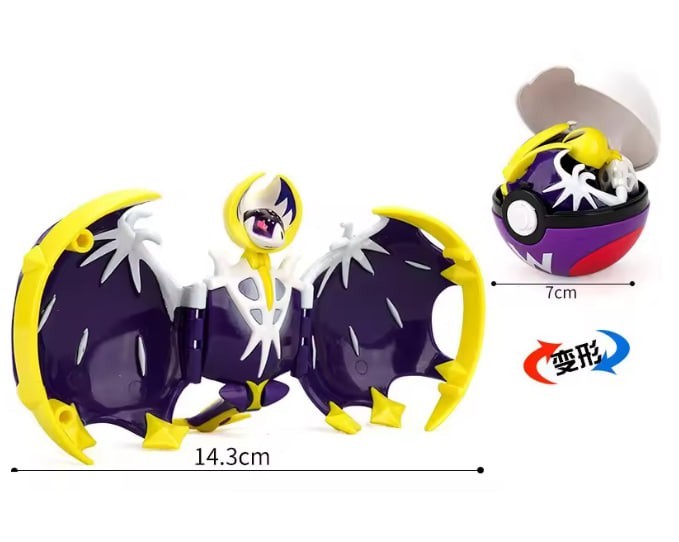 Pokémon Pokeball Action Figure Mewtwo Gengar Pikachu Mobile Model Toy Gift