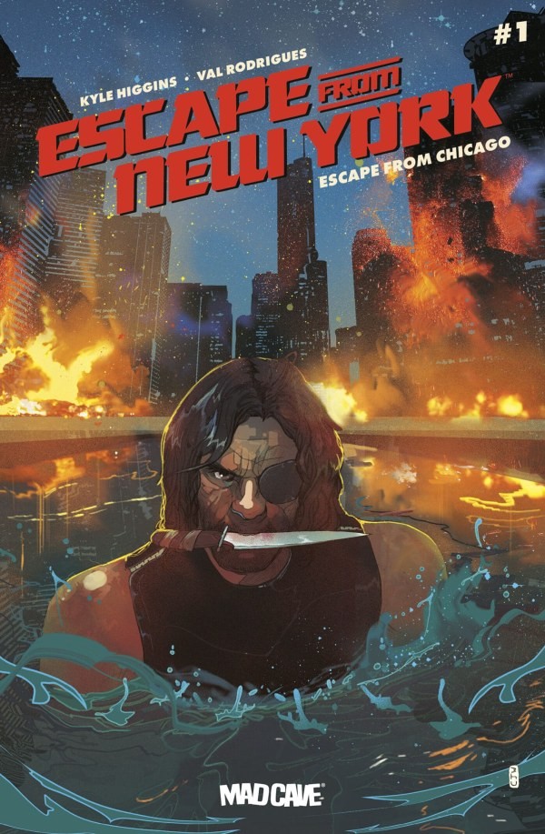 Escape From New York Escape From Chicago #1 CVR D Ward VAR 9/23/26