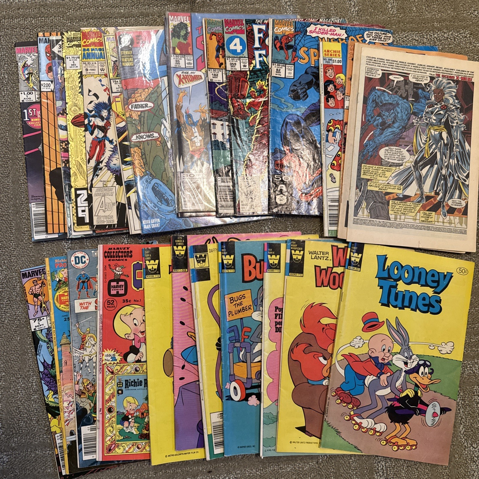Comic Books Vintage Mixed Lot 25