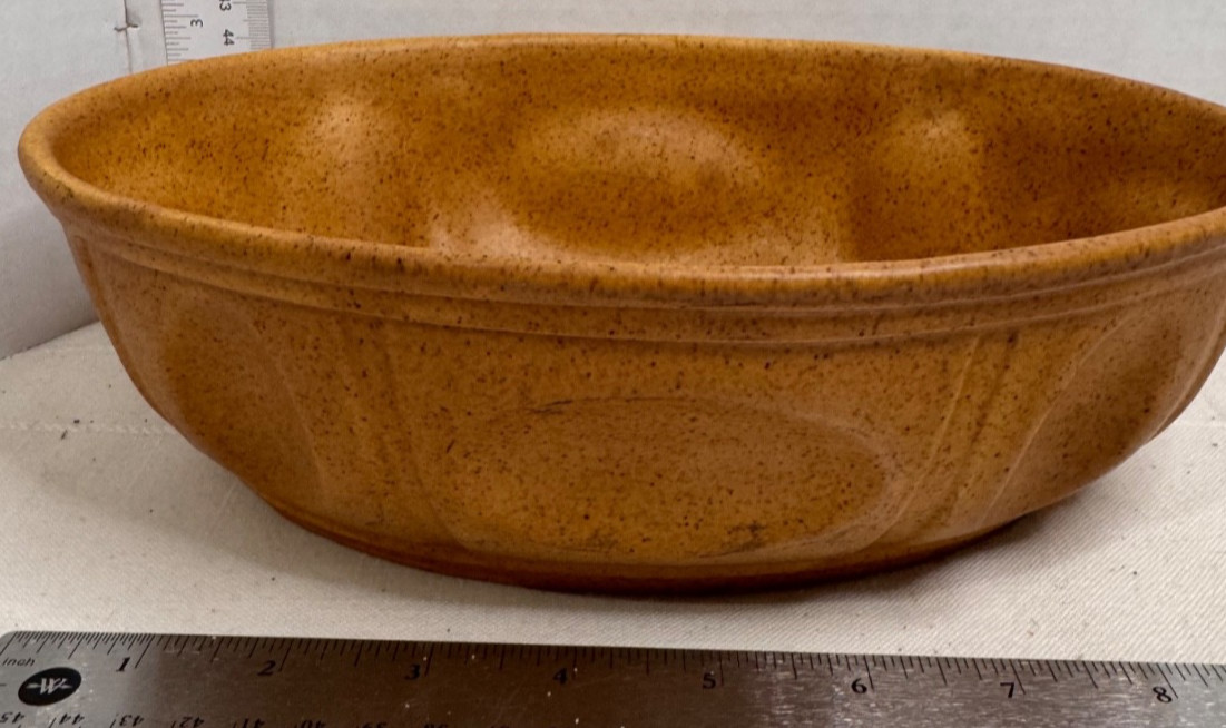Vintage Haeger 3929 Oval Tan Planter or Bowl No Chips 