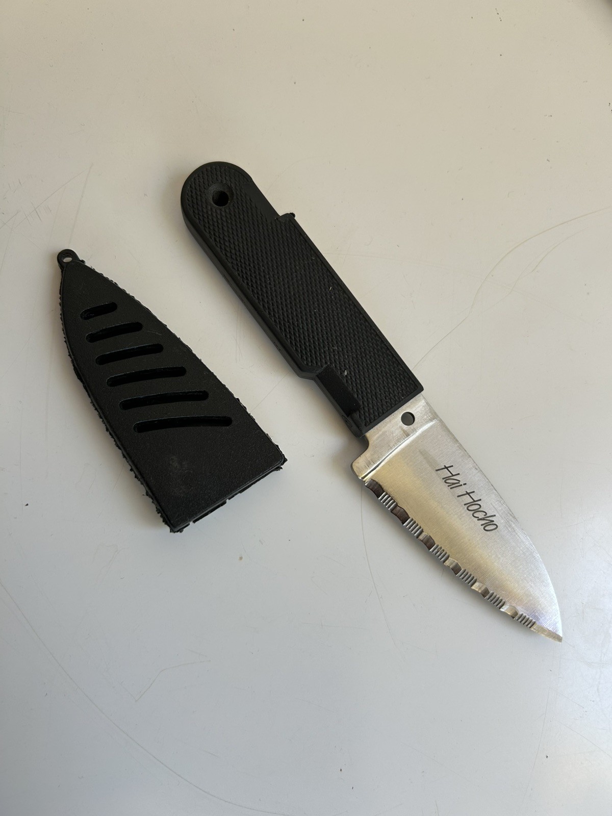 Vintage Cold Steel Hai Hocho 45S Fixed Blade Knife 1990\'s