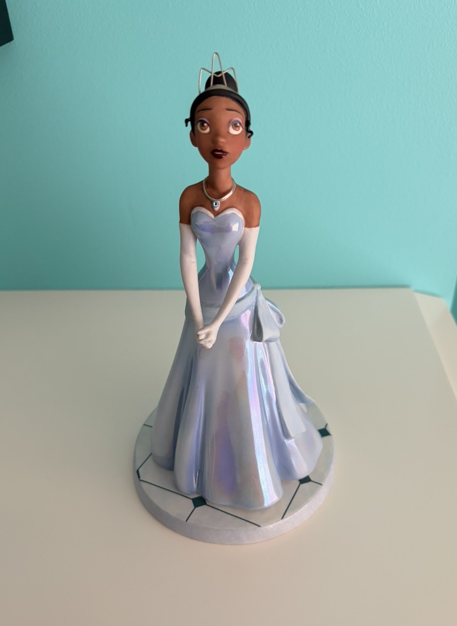 WDCC Disney Princess Frog Tiana ‘Wishing On The Evening Star’ Ceramic Figure COA