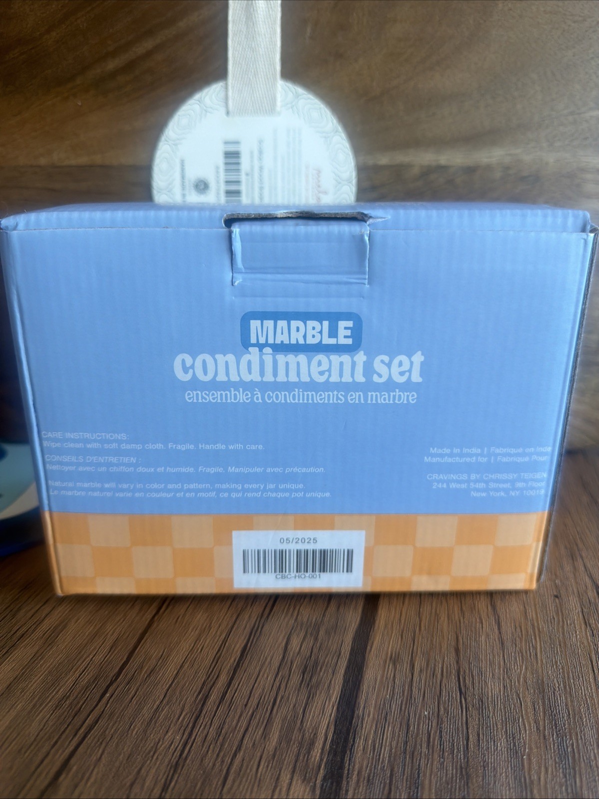 Cravings By Chrissy Teigen Marble Condiment Set