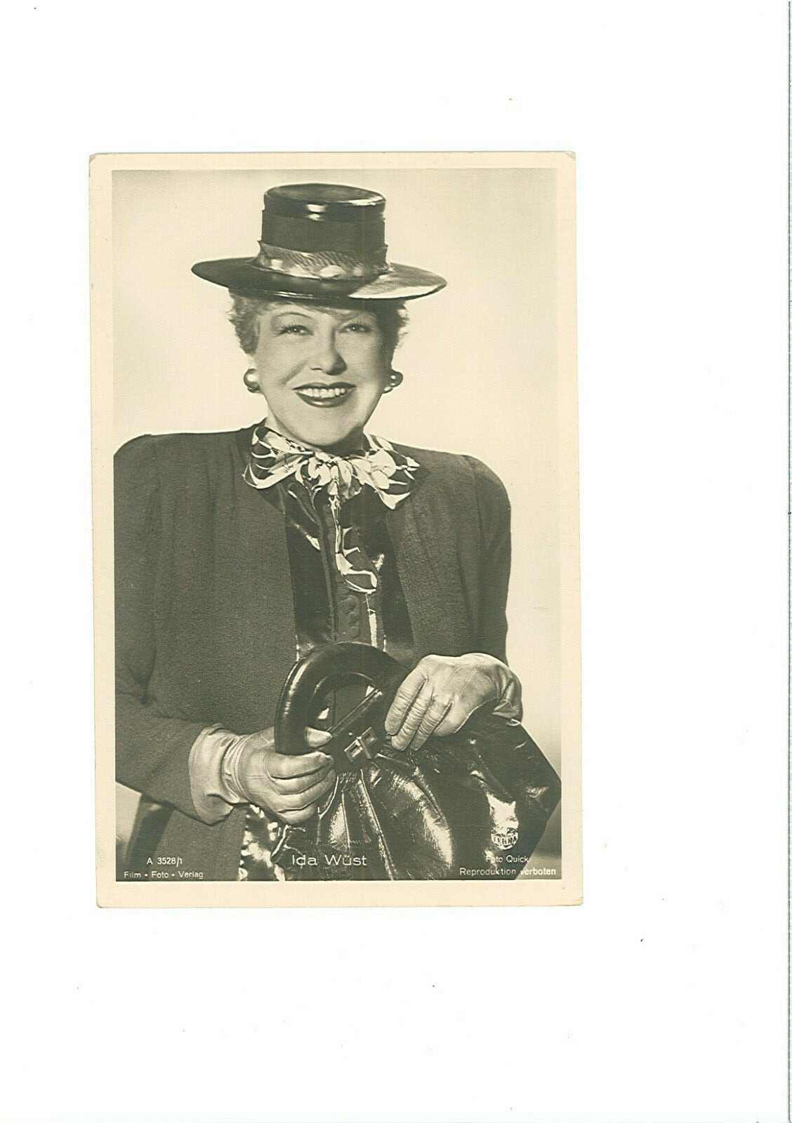 Ancient Ak German Actress Ida Wüst 27