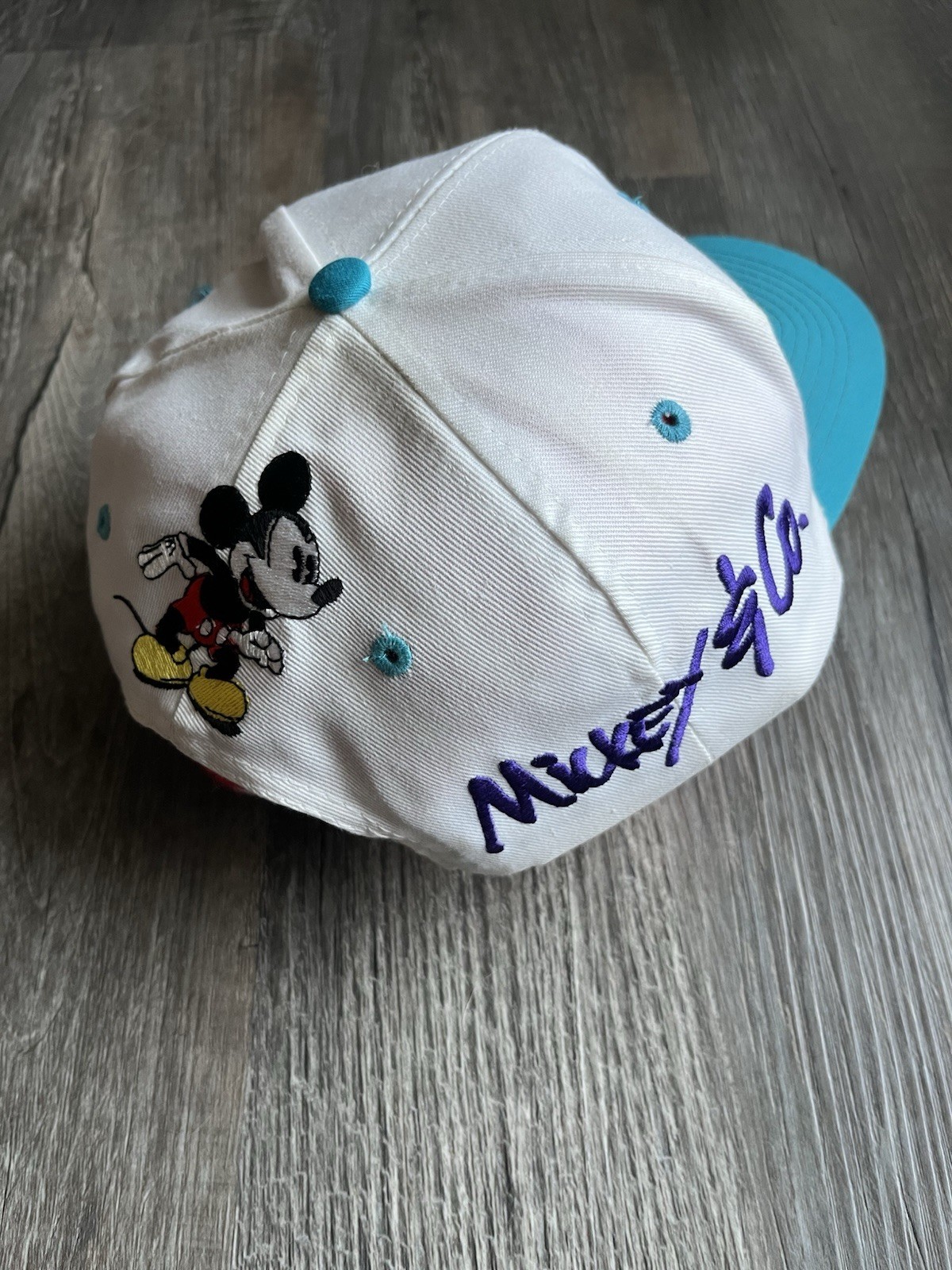 Vintage 90’s Mickey & Co. Mickey Mouse Disney SnapBack Hat