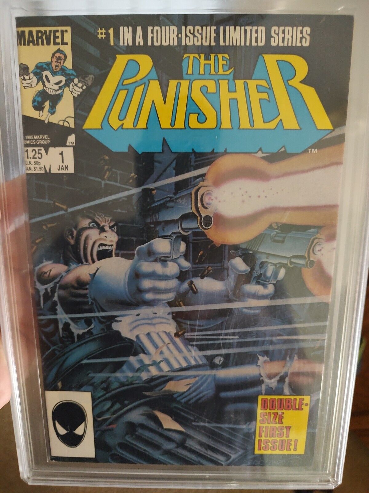 THE PUNISHER LIMITED SERIES #1 - Direct Edition CGC 9.0 mike zeck marvel 1986