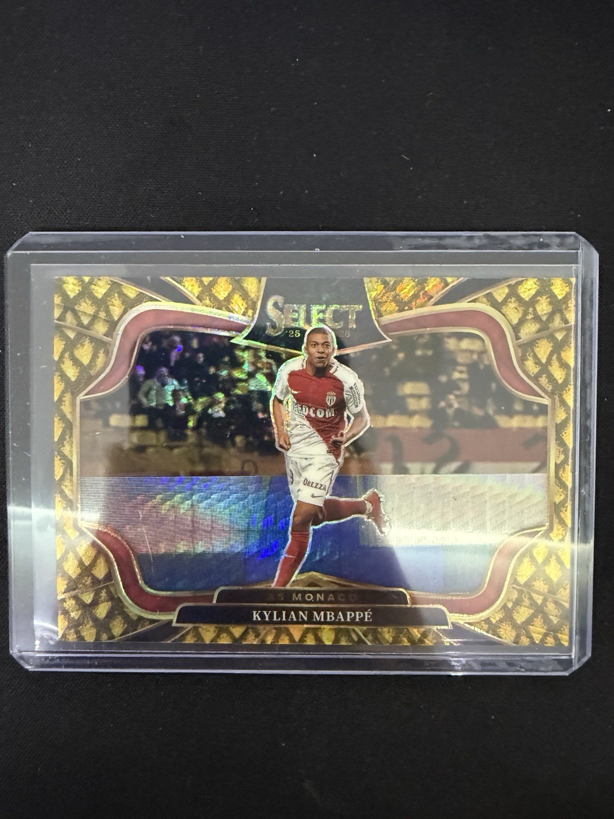 Panini Select Ligue 1 McDonald\'s 25/26 Kylian Mbappé Field Level Prizm 231 10/10