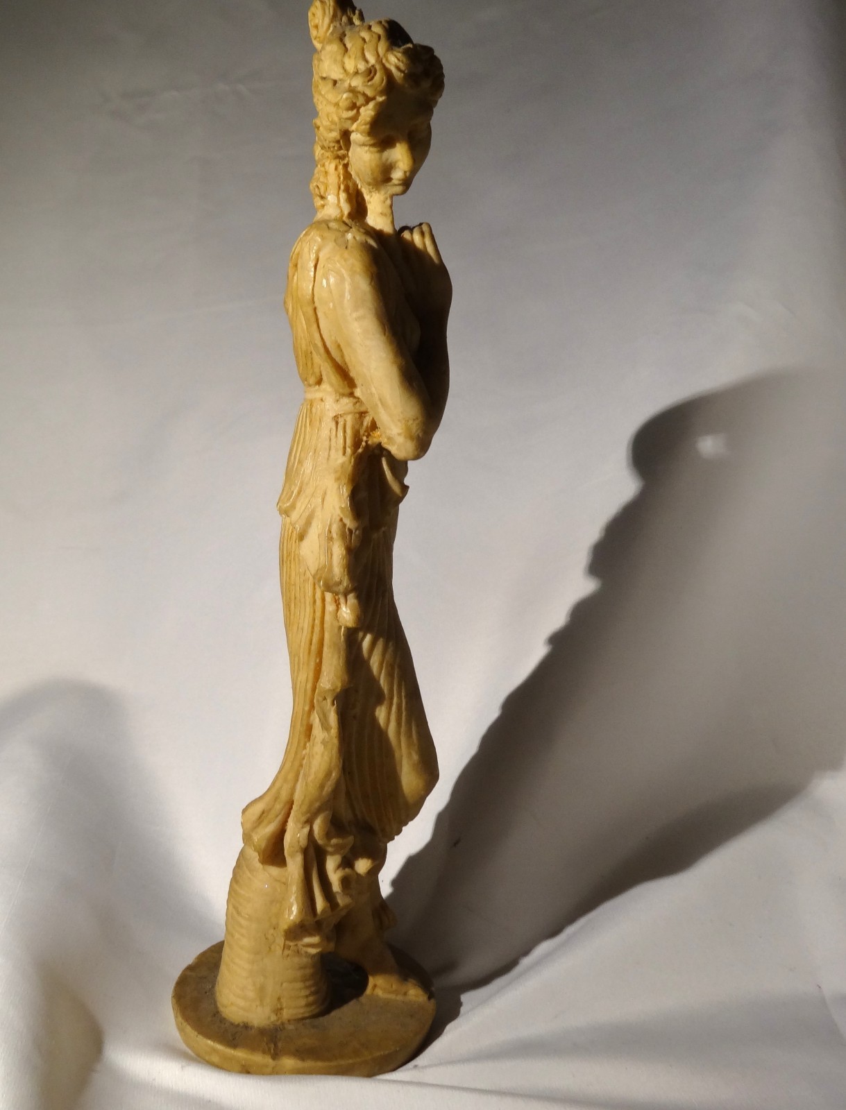 Persephone Statue Greek Goddess Underworld Spring Alabaster 9.8\