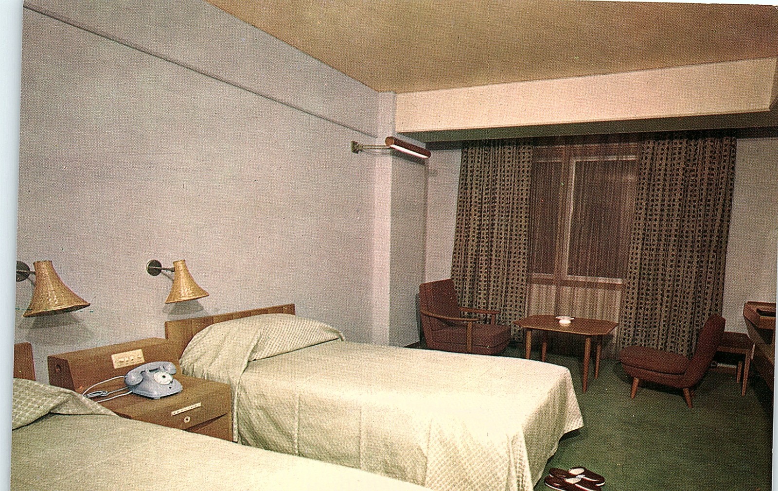 Vintage Postcard Nagoya Miyako Hotel Japan Back