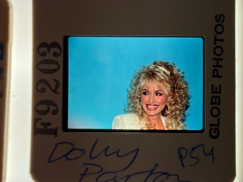 DOLLY PARTON -  Rare Original Press Photo Transparency