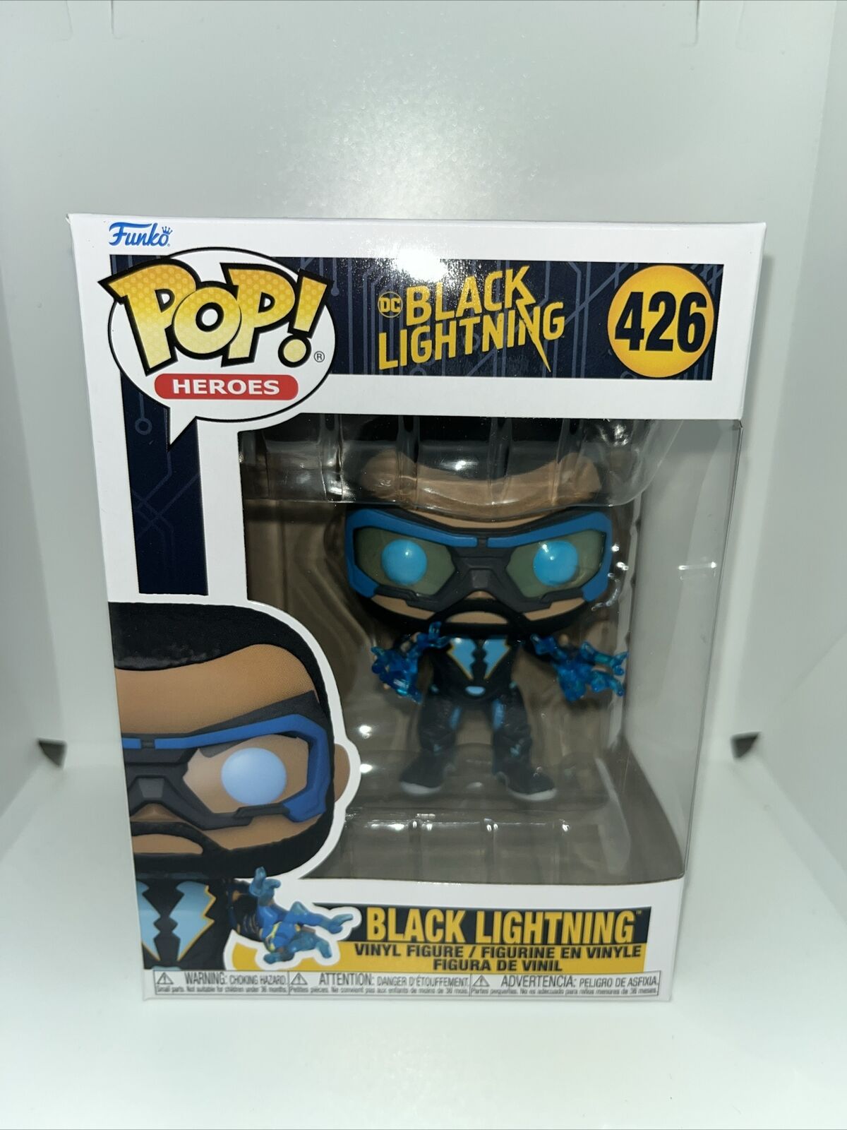 Funko Pop DC Heroes: Black Lightning - Black Lightning (In Stock)