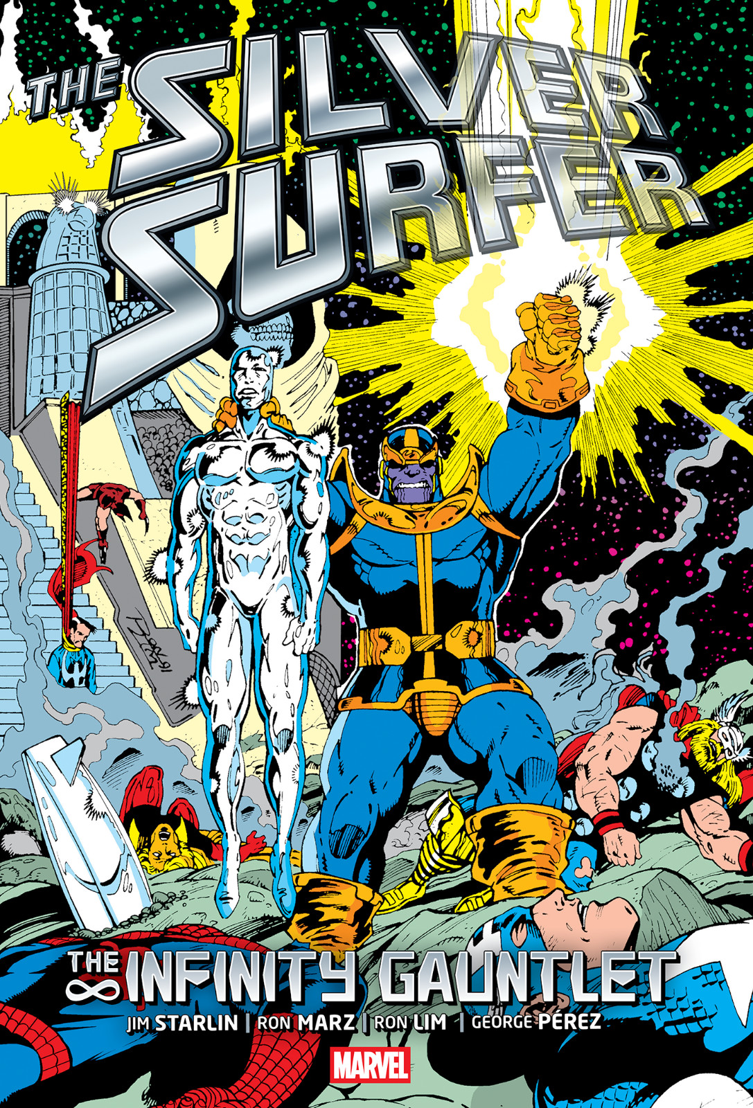 PRESALE Silver Surfer The Infinity Gauntlet Omnibus REGULAR COVER Marvel HC