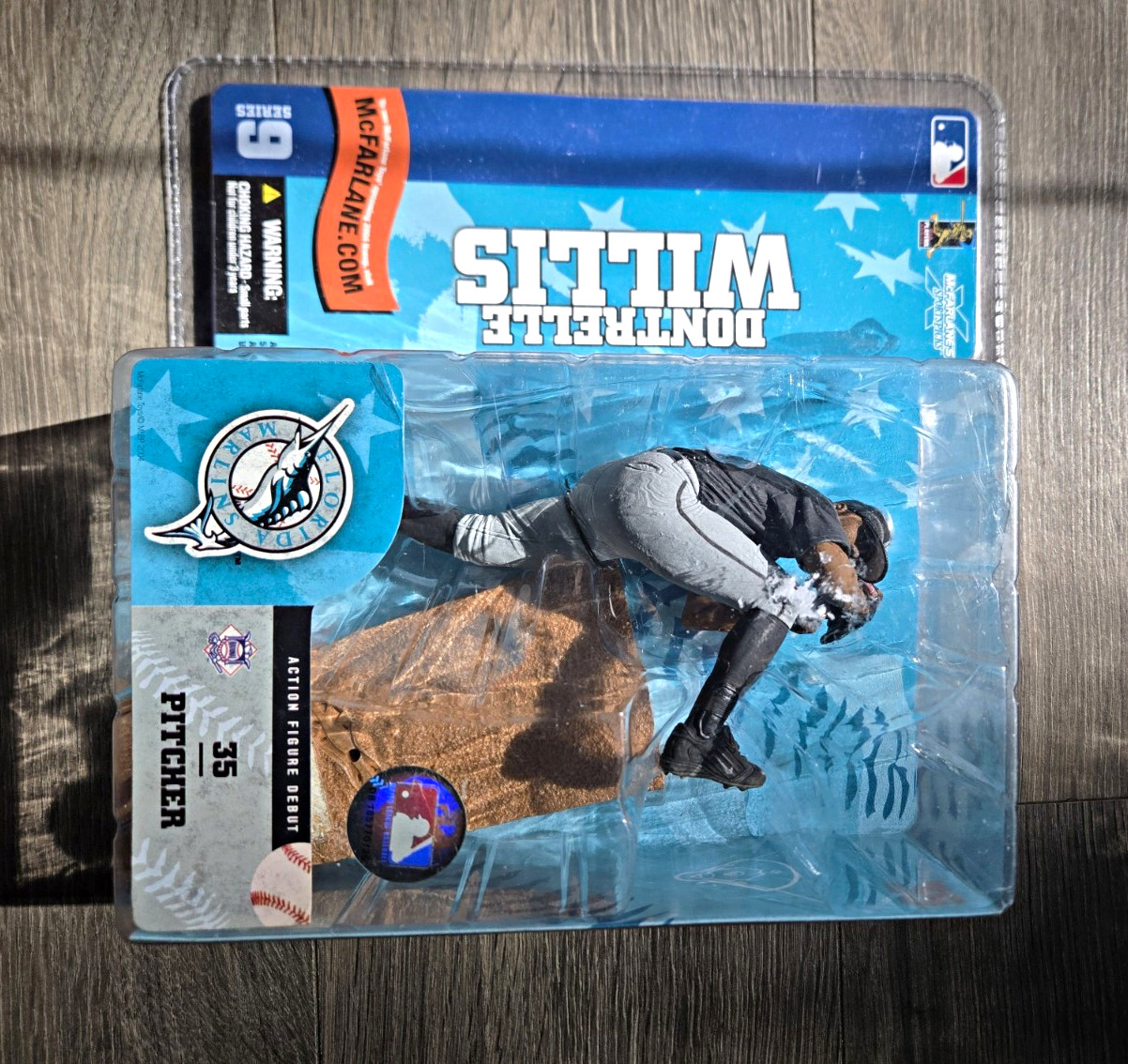 McFarlane Toys MLB Series 9 Dontrelle Willis Marlins Debut Action Figure