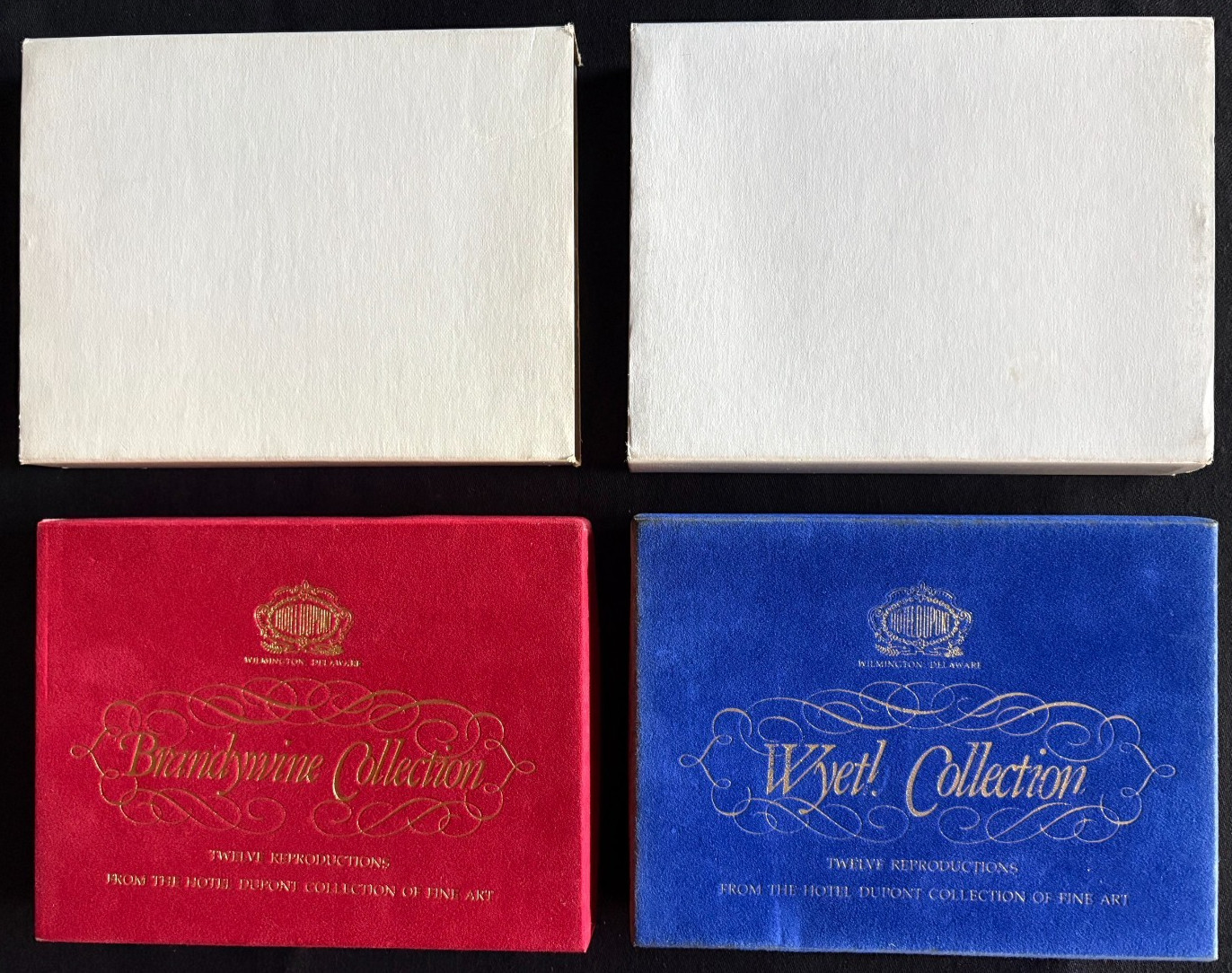 Set of 2 Boxed 12 Fine Art Note Cards & Envelopes-Brandywine/Wyeth Collections