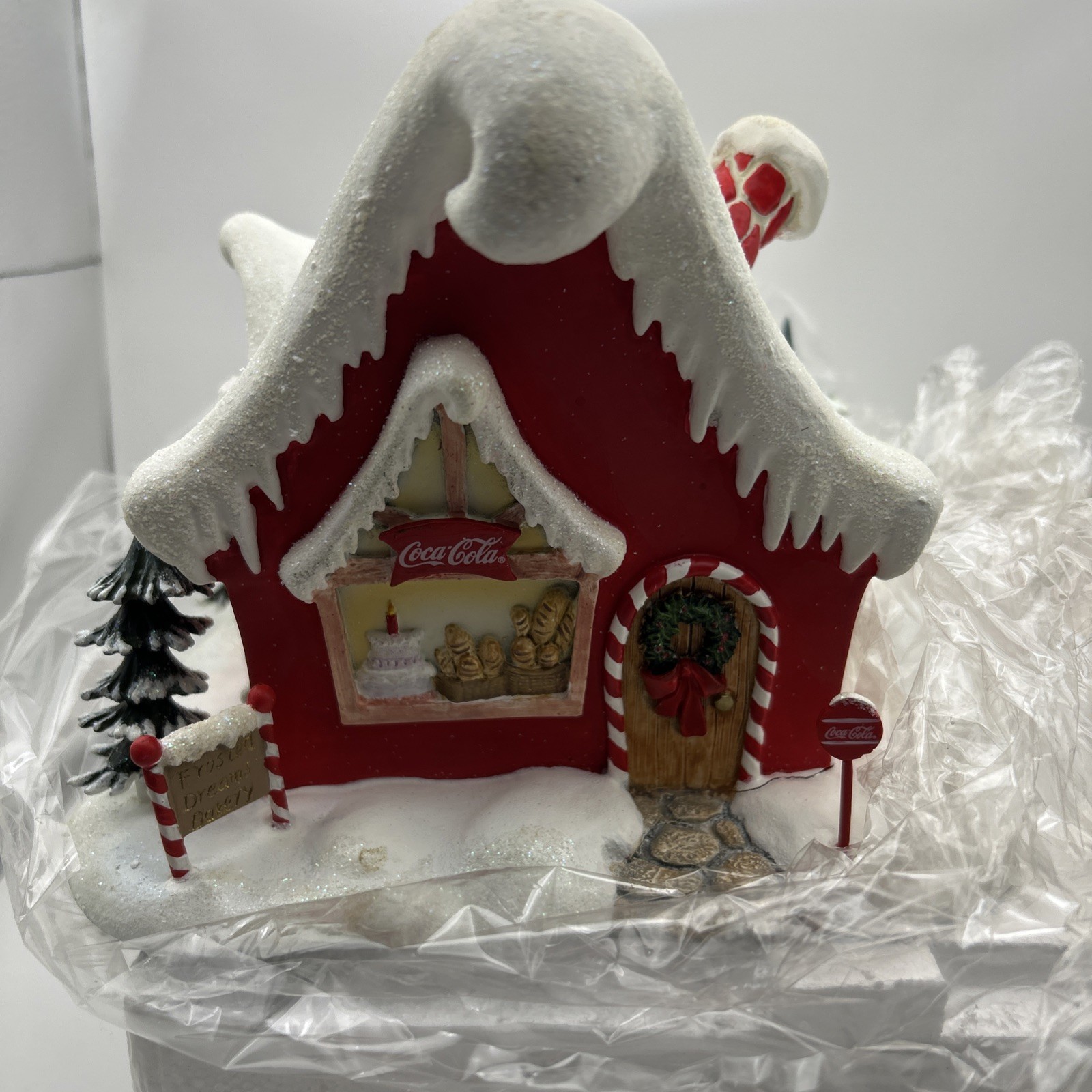 Hawthorne Village Coca Cola Polar Bear Collection Frosted Dreams Bakery NEW