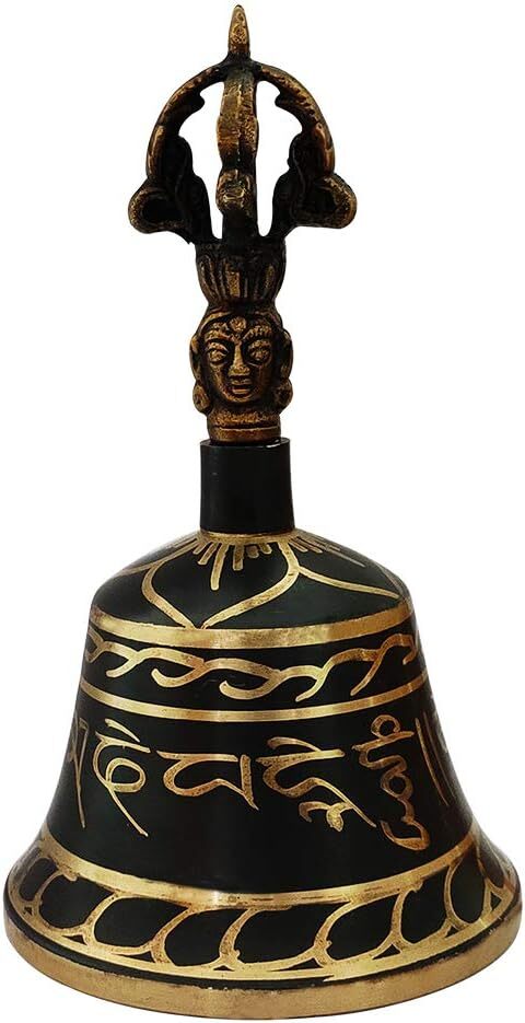 Tibetan Buddhist Bronze Bell 5\