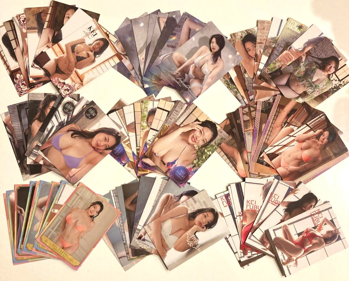 Kei Fubuki First Trading Card complete Bikini Girl JAPANESE IDOL 81 pieces