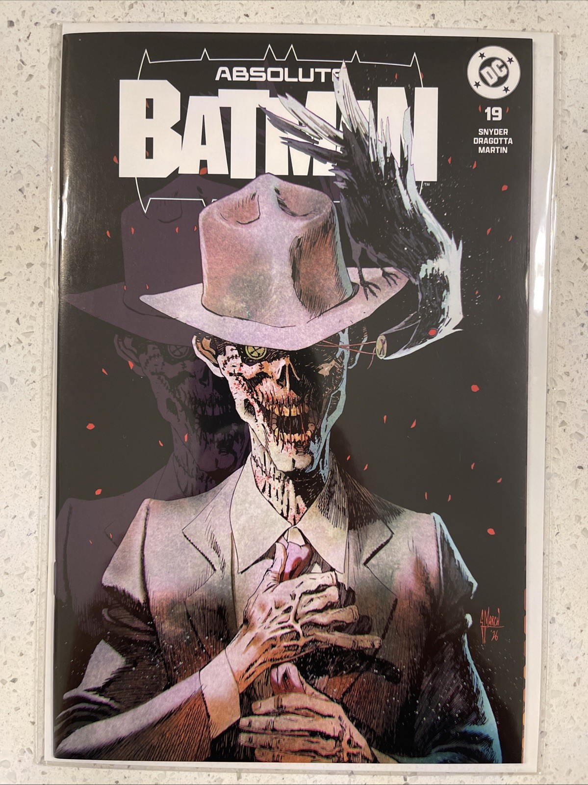 Absolute Batman #19 - Guillem March Scarecrow - DC - 2026 - Ltd 1000 - NM