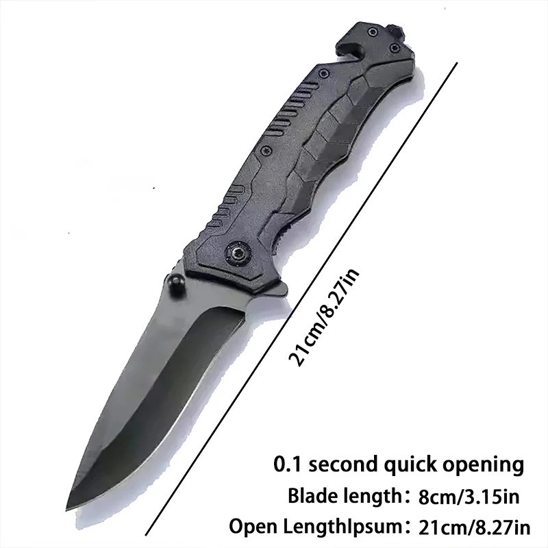 8.5” Tactical Spring Assisted Open Blade Folding Pocket Knife Hunting Knife