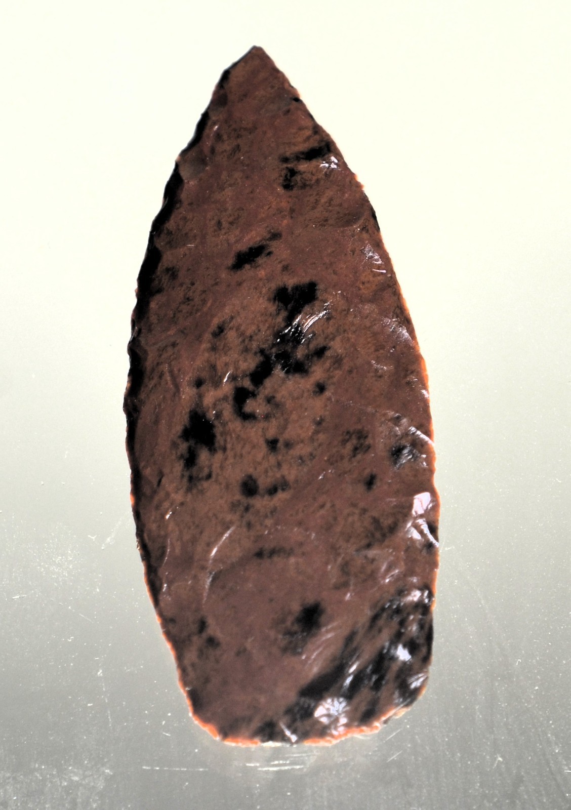 Authentic Hensel Point 2.54 Inch Obsidian Primitive Repro Authentic Hensel Point 2.54 Inch Obsidian Primitive Repro
