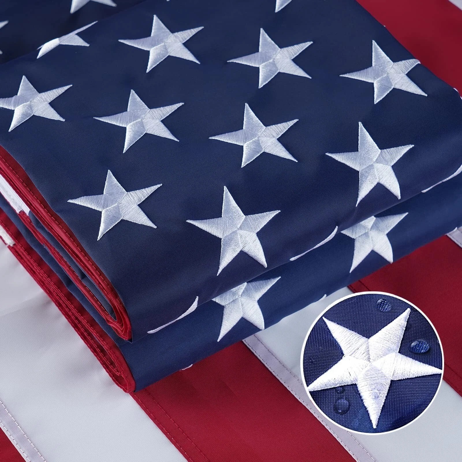 US American Flag 3x5 USA Made  Heavy Duty - Located in Indiana