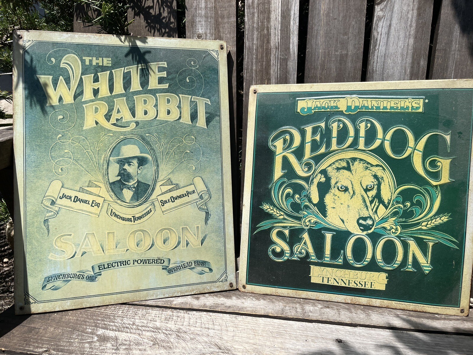 Jack Daniel’s metal signs Vintage Reproductions Jack Daniel’s metal signs Vintage Reproductions