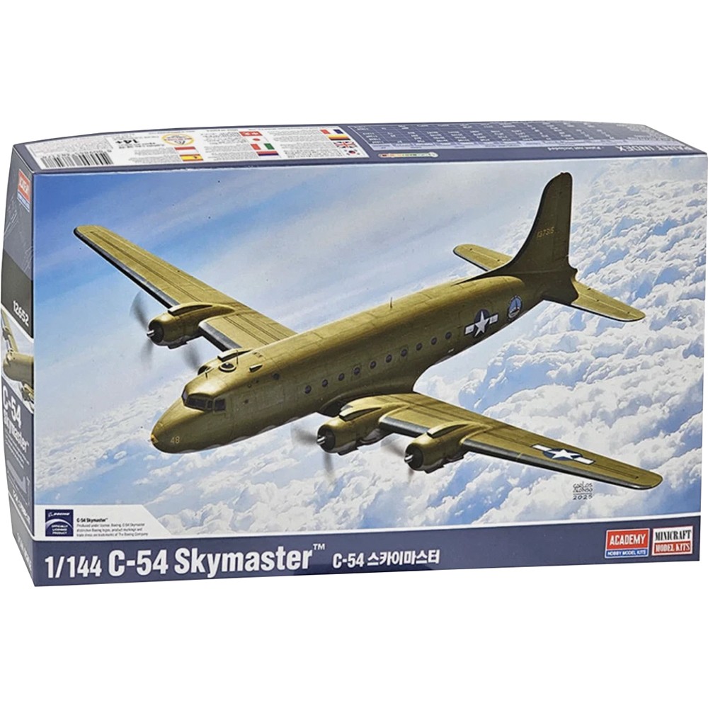 C-54 Skymaster 1/144 Kit ACADEMY (12652)