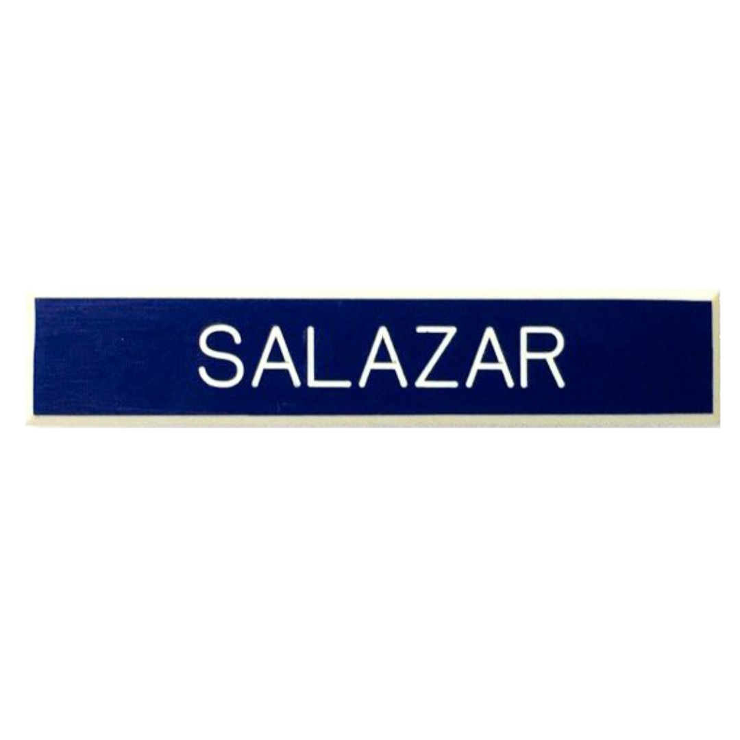 Custom Air Force Magnetized Blue Name Tag Custom Air Force Magnetized Blue Name Tag