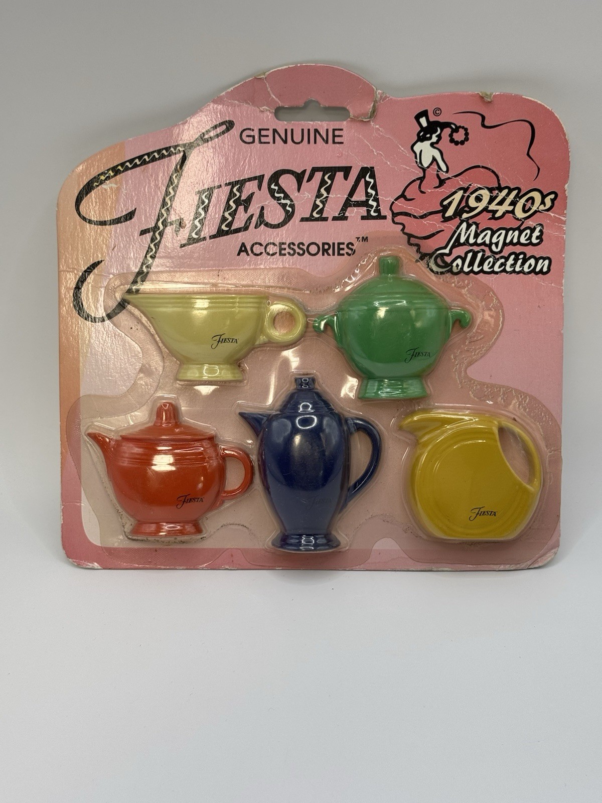 Genuine Fiesta Accessories 1940s Magnet Collection Fiestaware *Read Description