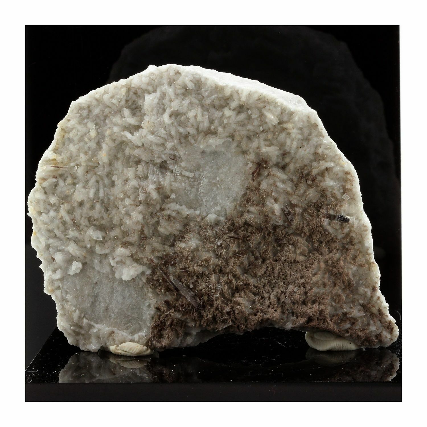 Allanite, Dolomite. 363.8 Ct. Trimouns Talc Mine, Ariège, France. Rare.