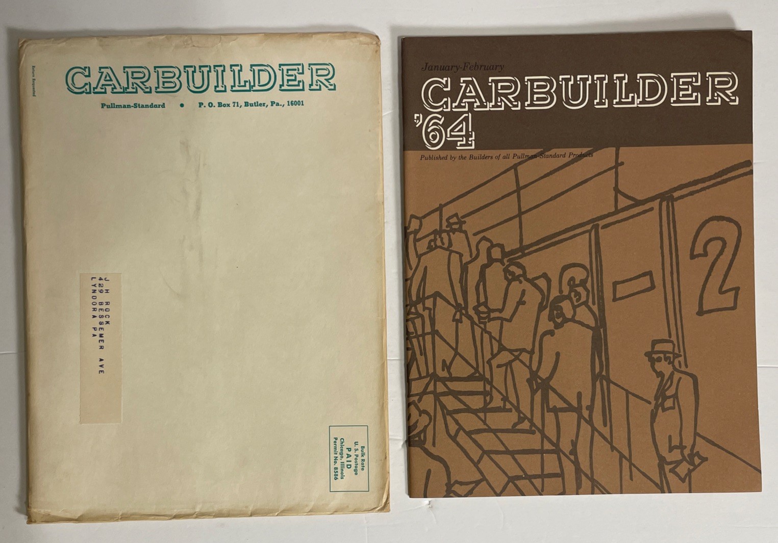 Carbuilder Pullman Railroad Company Builders Employee Newsletter 1964