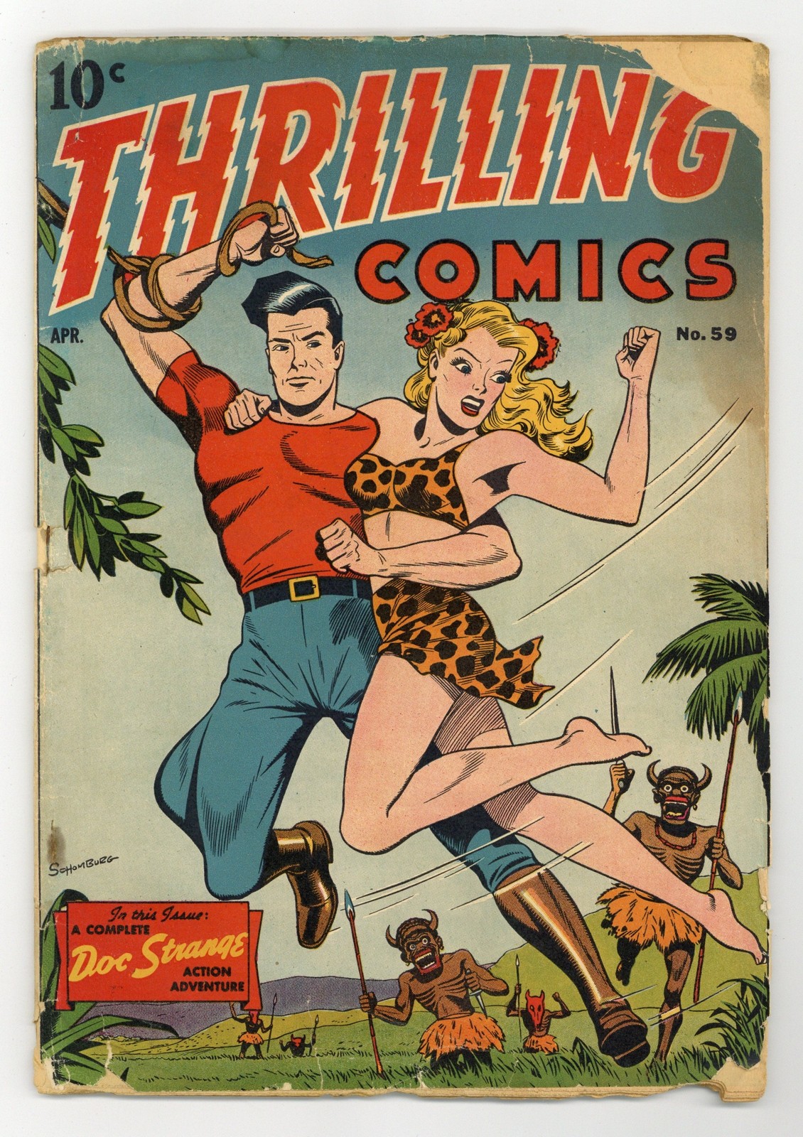 Thrilling Comics #59 GD- 1.8 1947
