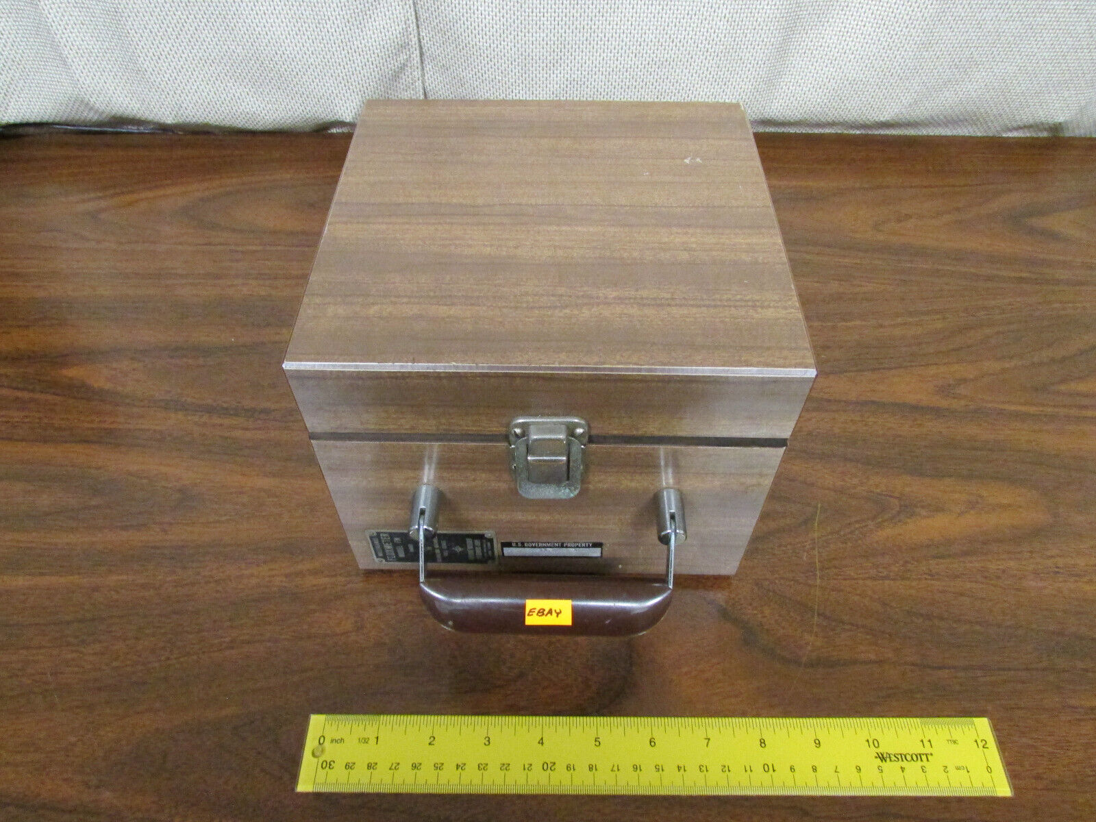 Sensitive Research Instrument Co. Model FM Fluxmeter Multirange 1962 With Probe